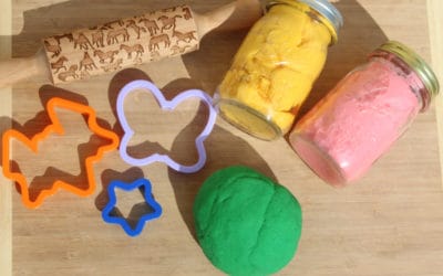 Gluten Free Playdoh Recipe & Calming Activities