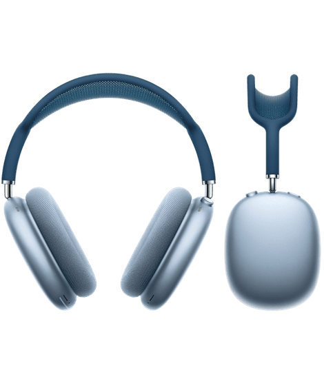 blue airpods max