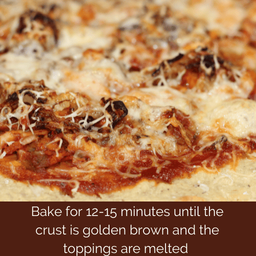 baked gluten and dairy free pizza crust 