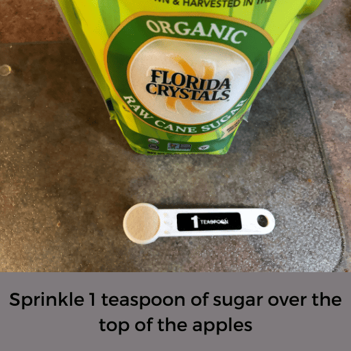 1 teaspoon of sugar