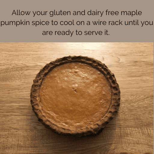 baked pumpkin pie