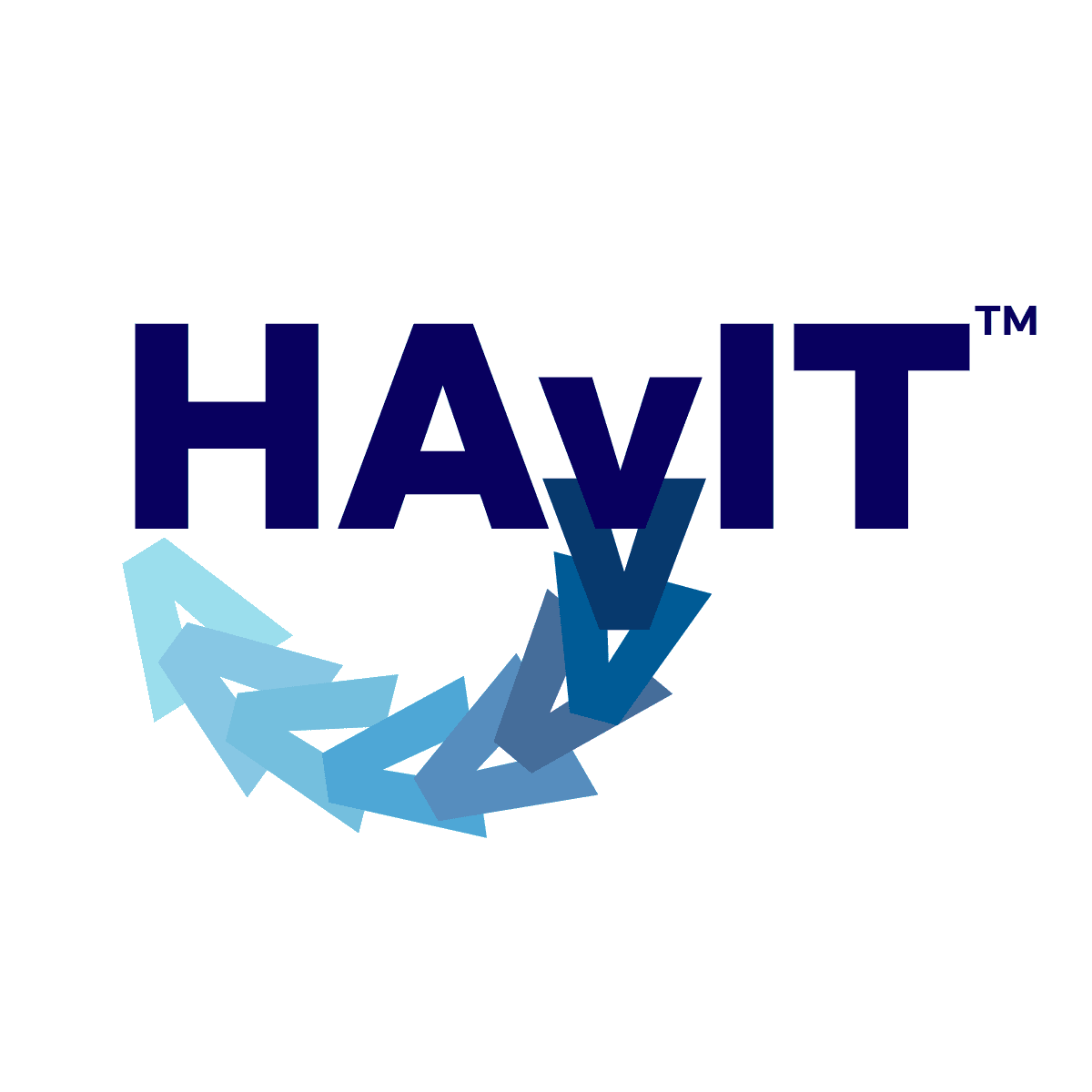 HAVIT TM logo white background 